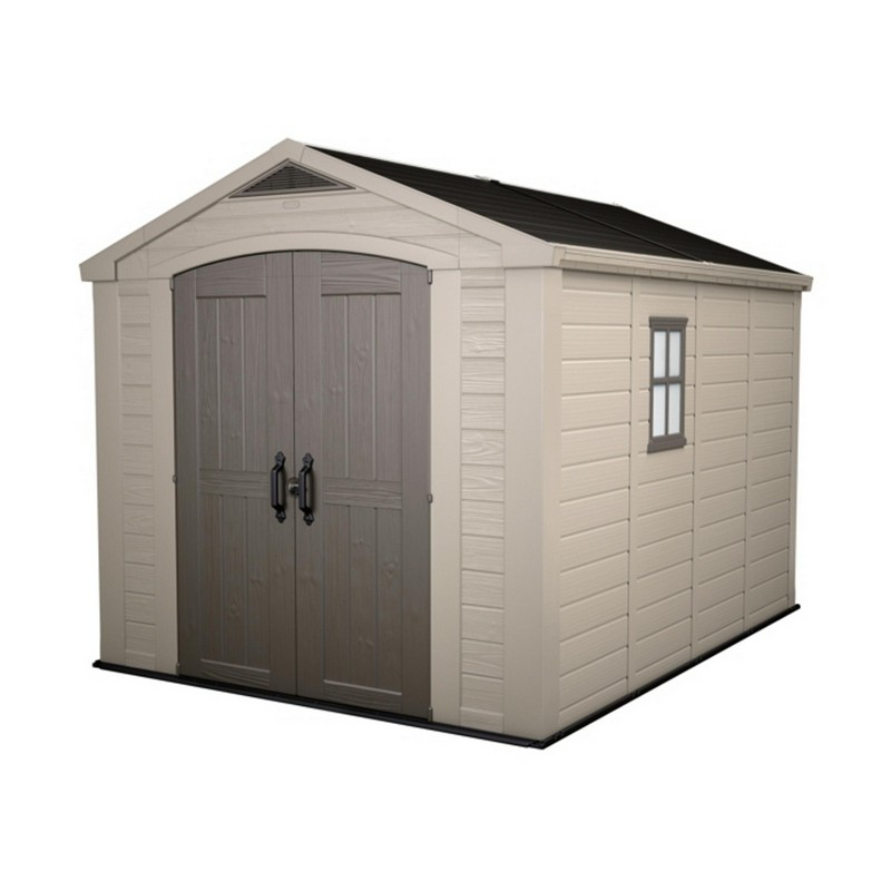 Product image: Keter πλαστική αποθήκη κήπου 8x11ft με μεγάλη χωρητικότητα & εφέ ξύλου, , medium-null