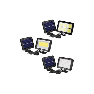 Solar flood light projector 600lm xz-f120 7w waterproof ip65, , medium