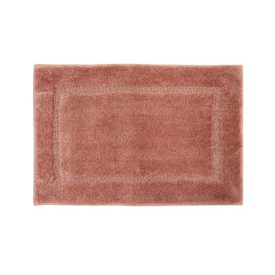Easy home microfibre χαλακι μπανιου 40x60cm - ροζ