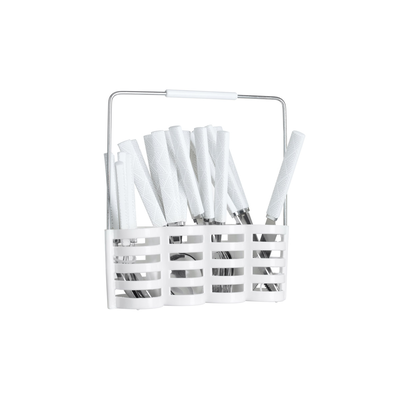 Cutlery set 25pcs white