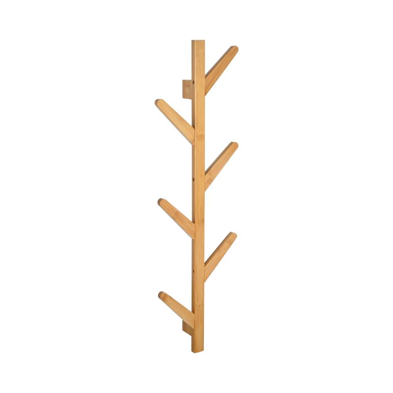 Product image: Estia κρεμαστρα τοιχου bamboo 6 γαντζακια 84x26cm, , medium-null