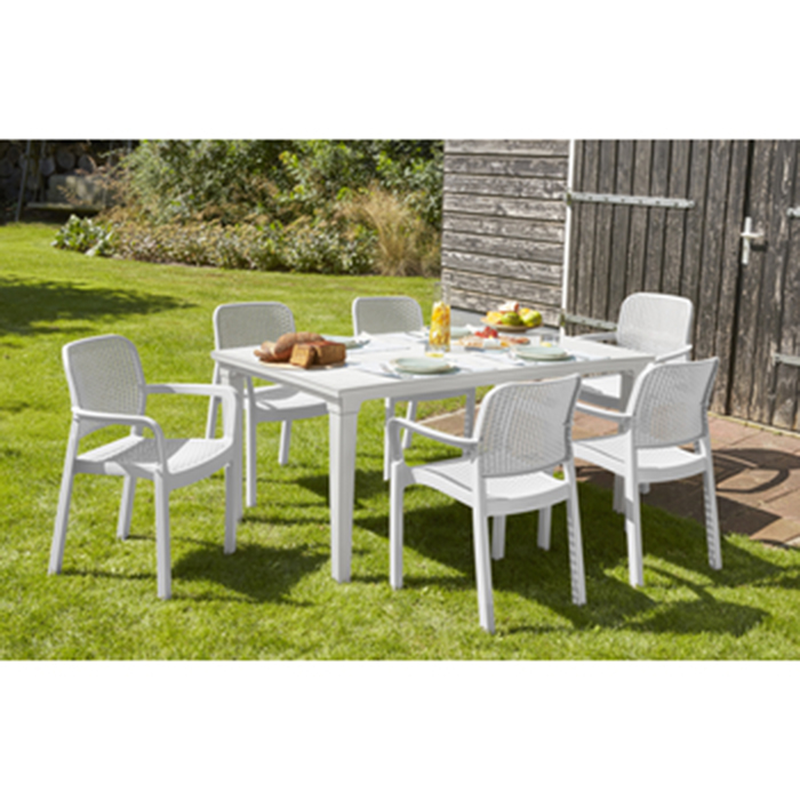 Product image: Keter samana outdoor chair 58x53x83cm - white, , medium-null