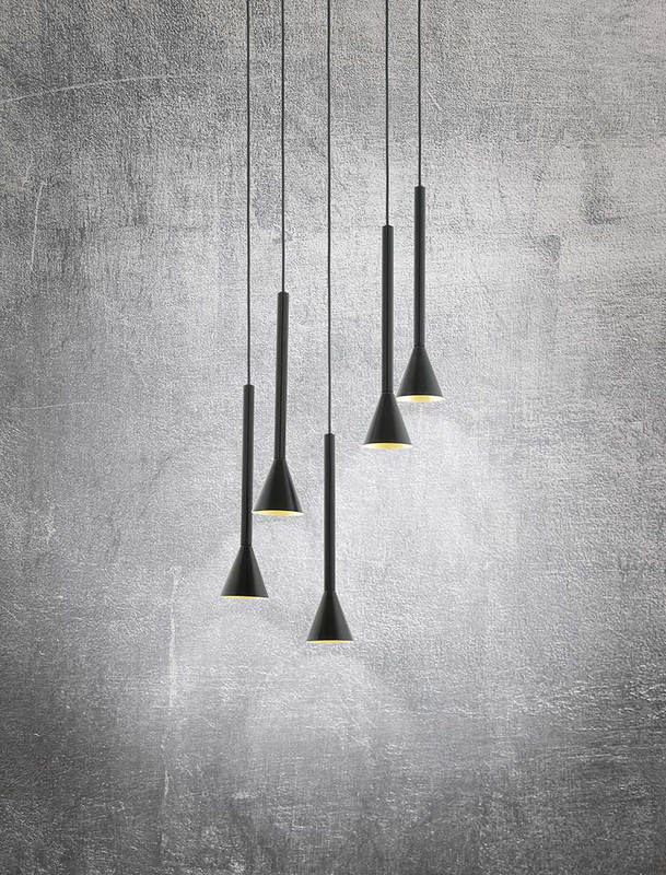 Eglo 'cortaderas' pendant light 5xgu10 3000k ø350mm, , medium-null