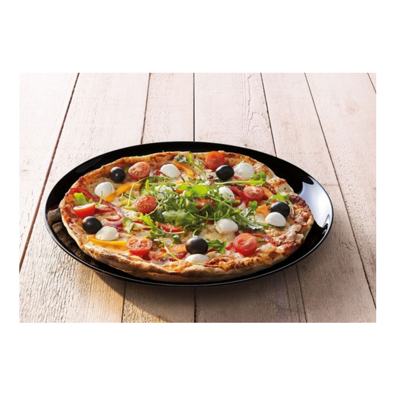 Luminarc pizza plate 32cm black, , medium image number null