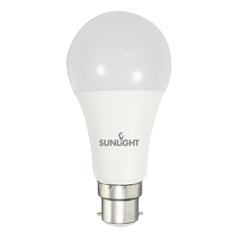 Sunlight led 15w a65 lamp b22 1521lm 6500k frosted, , medium-null