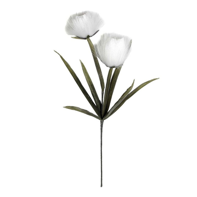Espiel artificial flower 93cm - white, , medium