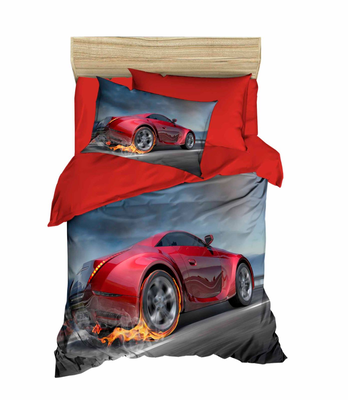 Children car single duvet cover set duvet cover bed sheet | pillow case 2, , medium