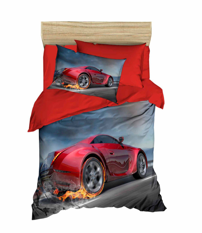 Children car single duvet cover set duvet cover bed sheet | pillow case 2, , medium-null
