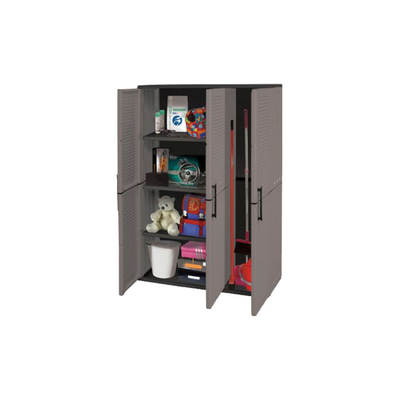 Artplast plastic wardrope with three doors 1020x370x1630mm