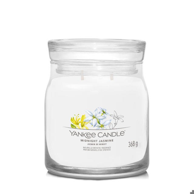 Yankee signature medium jar midnight jasmin, , medium-null