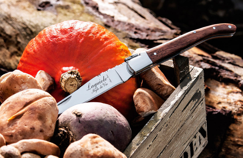 Laguiole luxury line rose wood pocket knife, , medium-null