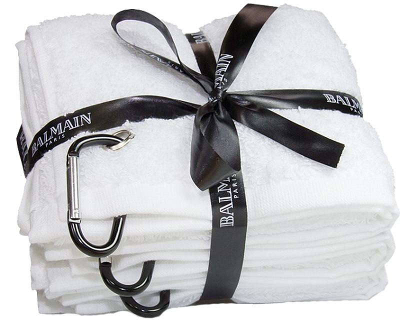 Balmain towel session white 3pcs, , medium image number null