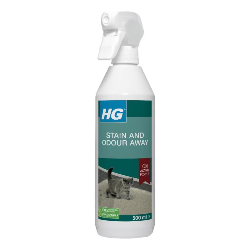 Product image: Hg καθαριστικο λεκεδων και οσμων απο γατες 500ml, , medium-null