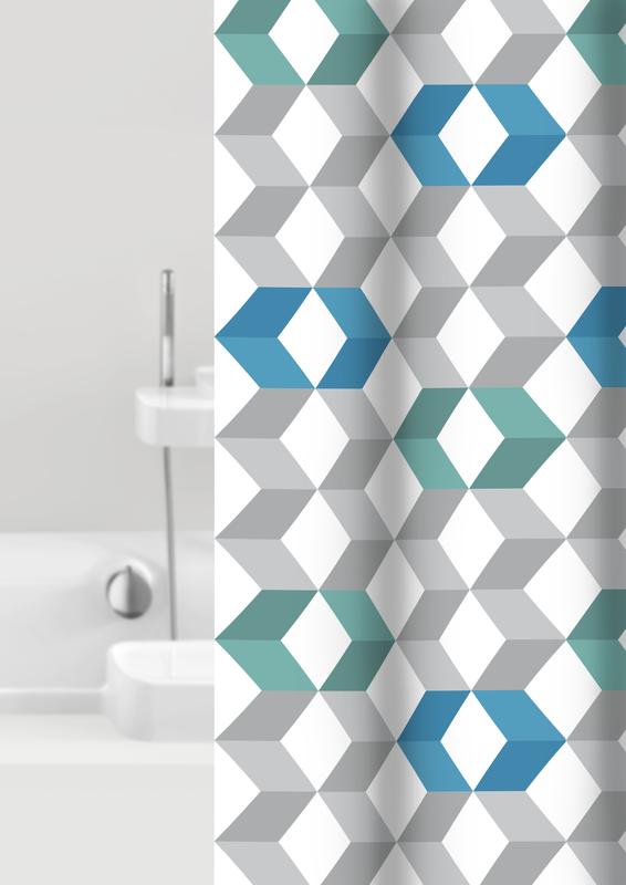 Bacchetta bathroom curtαιν fanatasy 180x200cm, , medium image number null