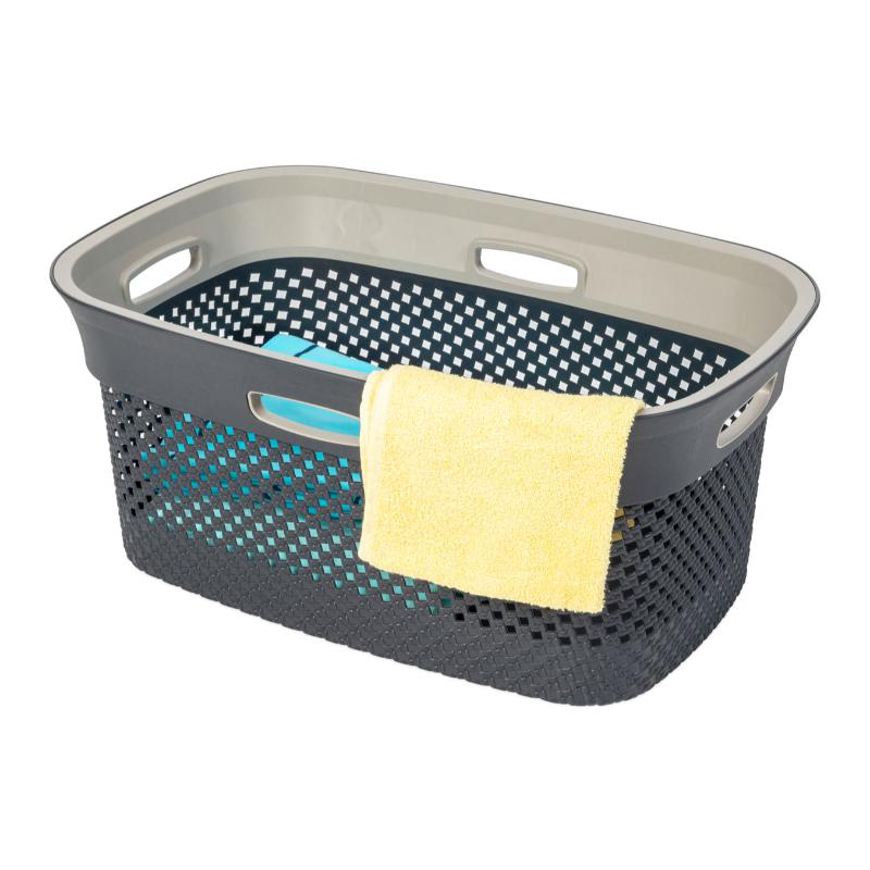 Product image: Dea καλαθι ρουχων woolly 45l- σκουρο ανθρακι, , medium-null