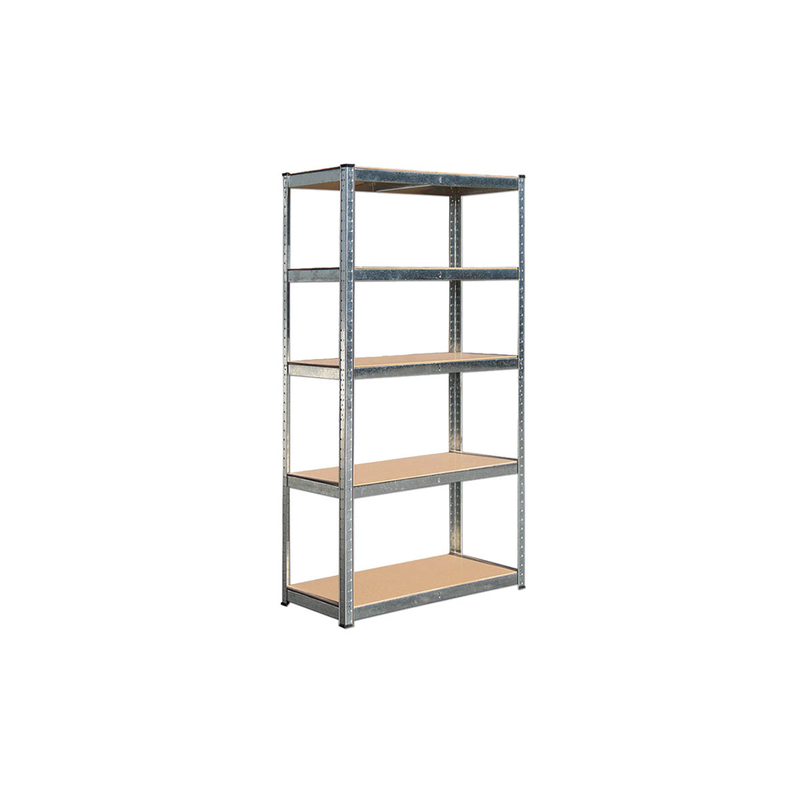 Metal shelf 5 levels 180x90x40cm floor 5mm gray image number null