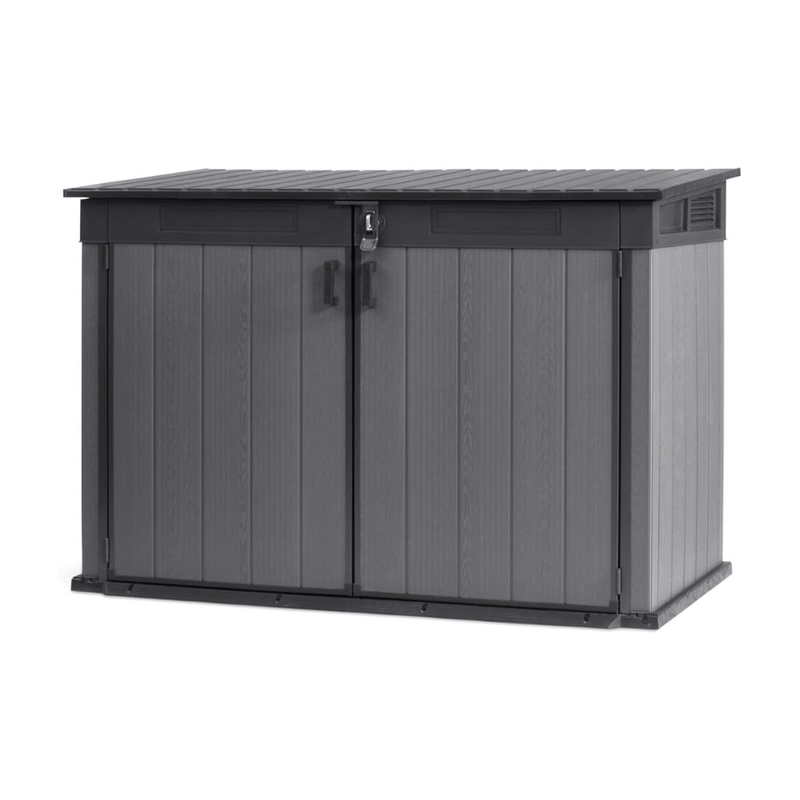 Product image: Keter cortina mega ντουλάπι αποθήκευσης εξωτερικού χώρου 2020l σε χρώμα ανθρακί γκρι (190.5 x 109 x 132.5 εκ.), , medium-null