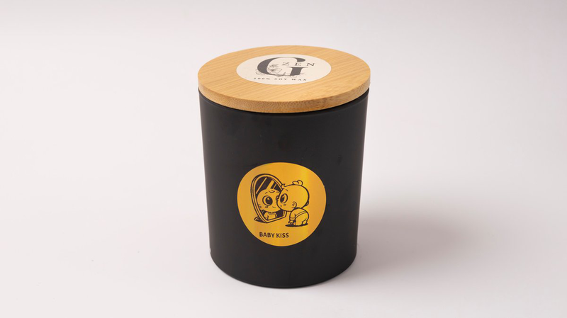 Soy scented  candle | 400gr | Baby Kiss-null
