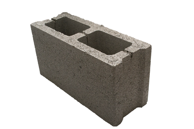 Cement block lawn 15x20x39 grey