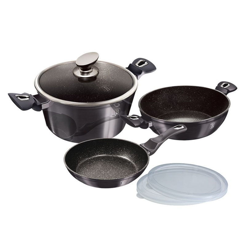 Product image: Berlinger haus bh/6905 σετ μαγειρικών σκευών 6 τεμαχίων carbon pro metallic line , , medium-null