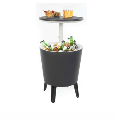 Keter Dark Grey Bar Table/Cool Box/7290103652692, , medium