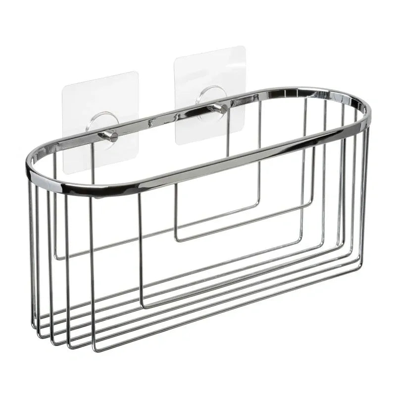 Product image: Kit oval storage basket krom 30x11x13 + qf, , medium-null