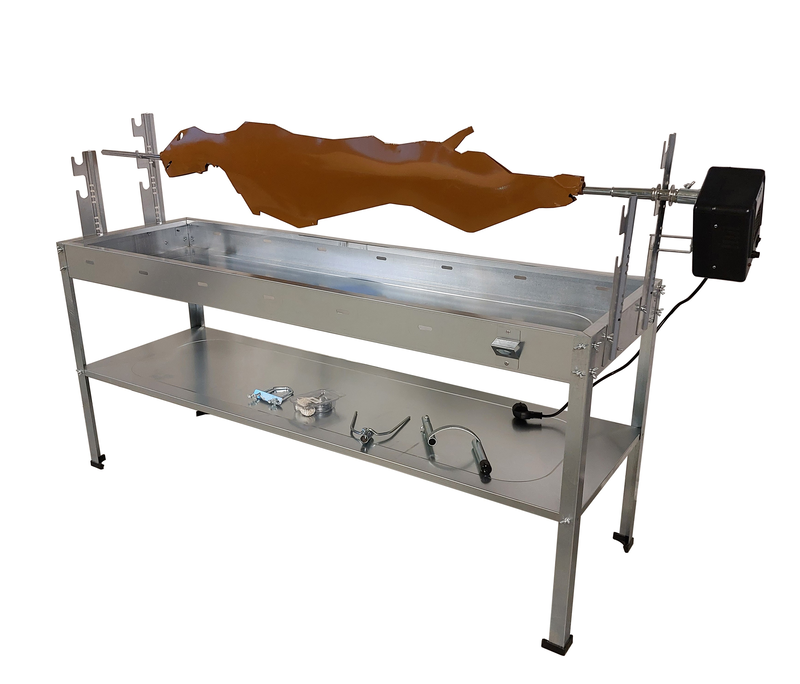 Ψησταρια αρνιου γαλβανιζε 145x45x68cm, , medium-null