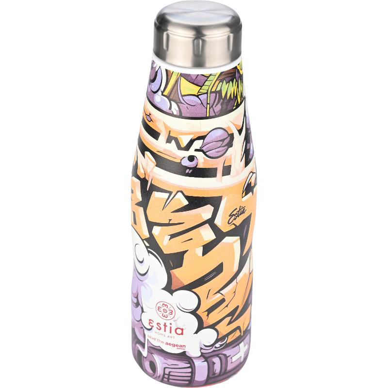 Product image: Estia μπουκαλι save the aegean 500ml - graffiti rhythm, , medium-null