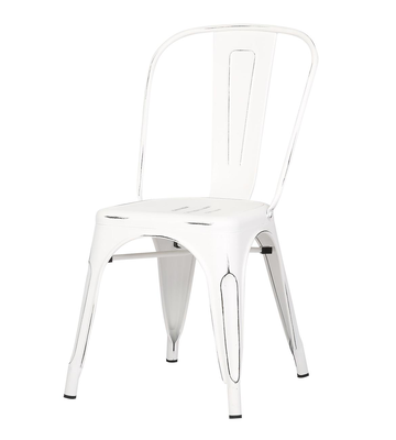 Jones metal chair - sand white