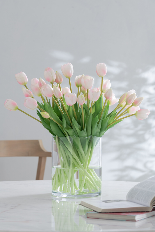 Bouquet tulips soft pink, , medium-null