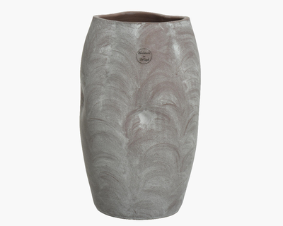 Vase terracotta cloudy lilac - small, , medium