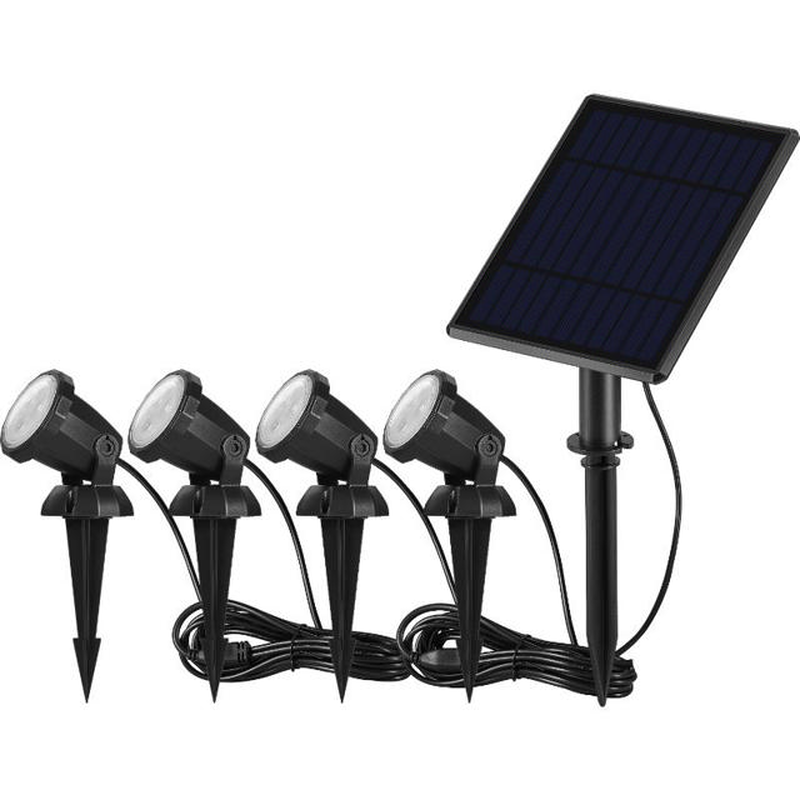 Solar spotlight 4pcs, , medium-null