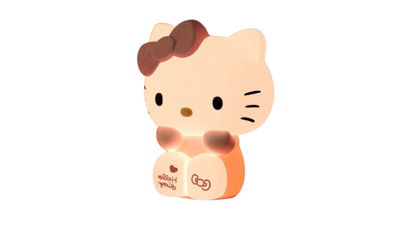 Hello kitty led night lamp &ndash; warm light rechargeable, , medium-null