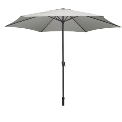 L.h garden aluminum umbrella 3m light gray, Grey &Alpha;&nu;&omicron;&iota;&chi;&tau;&omicron;, medium
