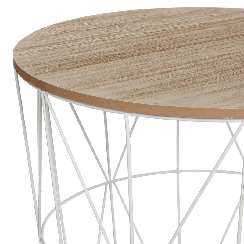 Kumi side table - white, , medium-null