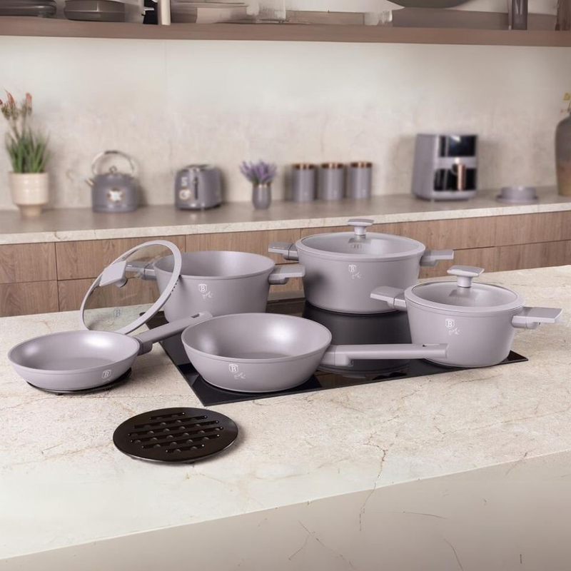 Product image: Berlinger haus bh-8110 σετ μαγειρικών σκευών 10 tεμαχίων με mαρμάρινη eπίστρωση – συλλογή aspen, , medium-null