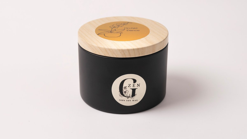 Soy scented  candle | 225gr | Orchid Dance-null
