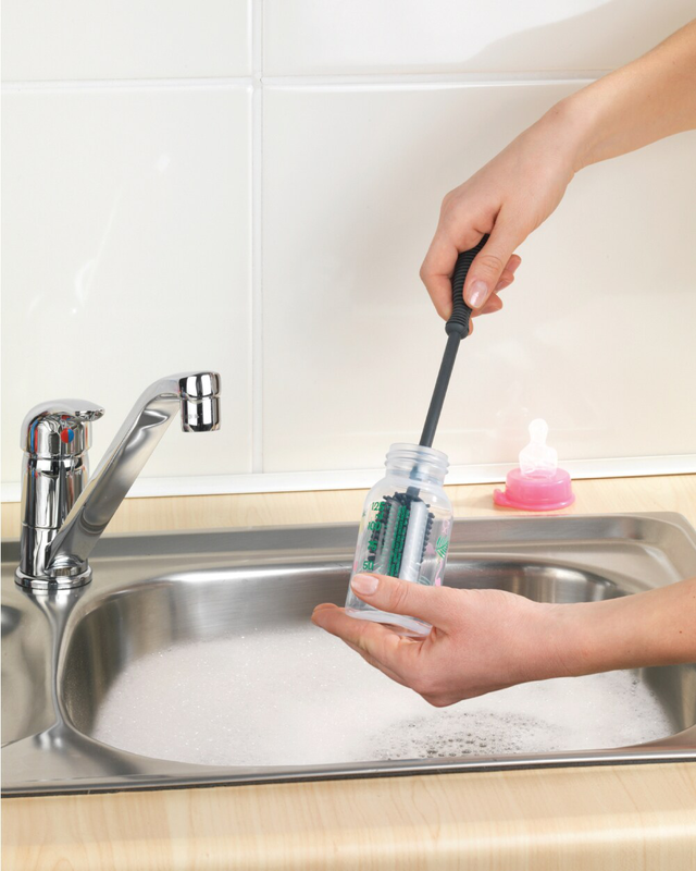 Wenko silicone washing up brush 25cm, , medium image number null