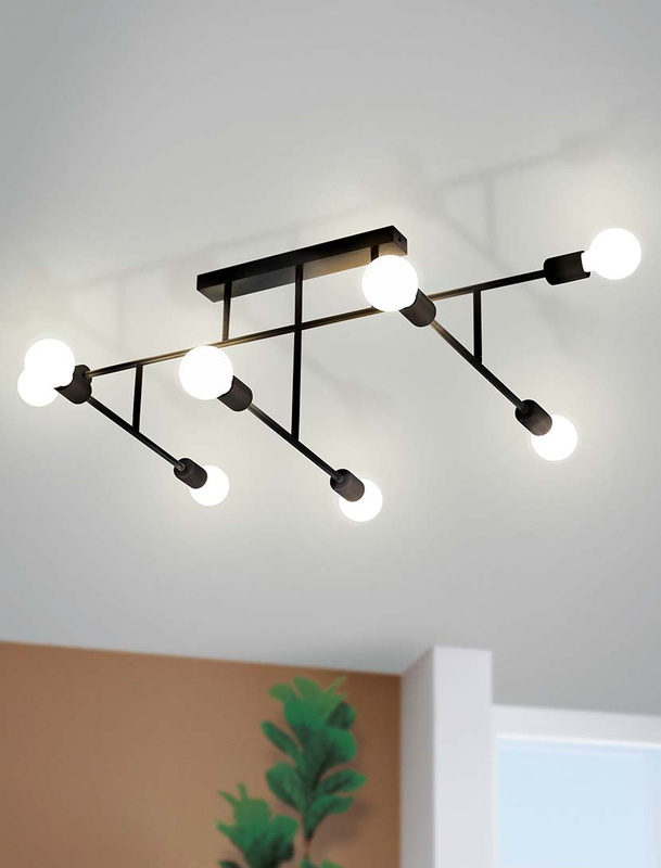 Eglo 'belsiana' &phi;&omega;&tau;&iota;&sigma;&tau;&iota;&kappa;&omicron; &omicron;&rho;&omicron;&phi;&eta;&sigmaf; 8xe27 1180mm, , medium-null