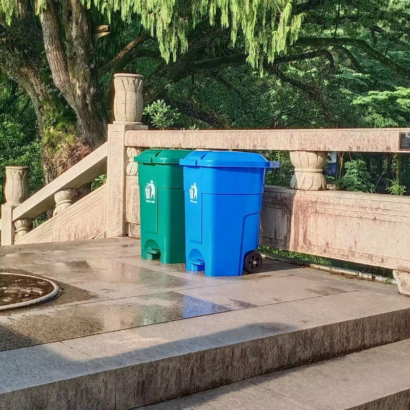 Product image: Κάδος απορριμάτων 70l από υψηλής ποιότητας υλικό pp για εξωτερικό & εσωτερικό χώρο, , medium-null