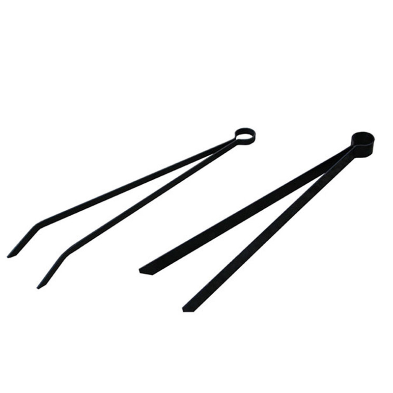 Bbq tweezer metal black small 48cm-null