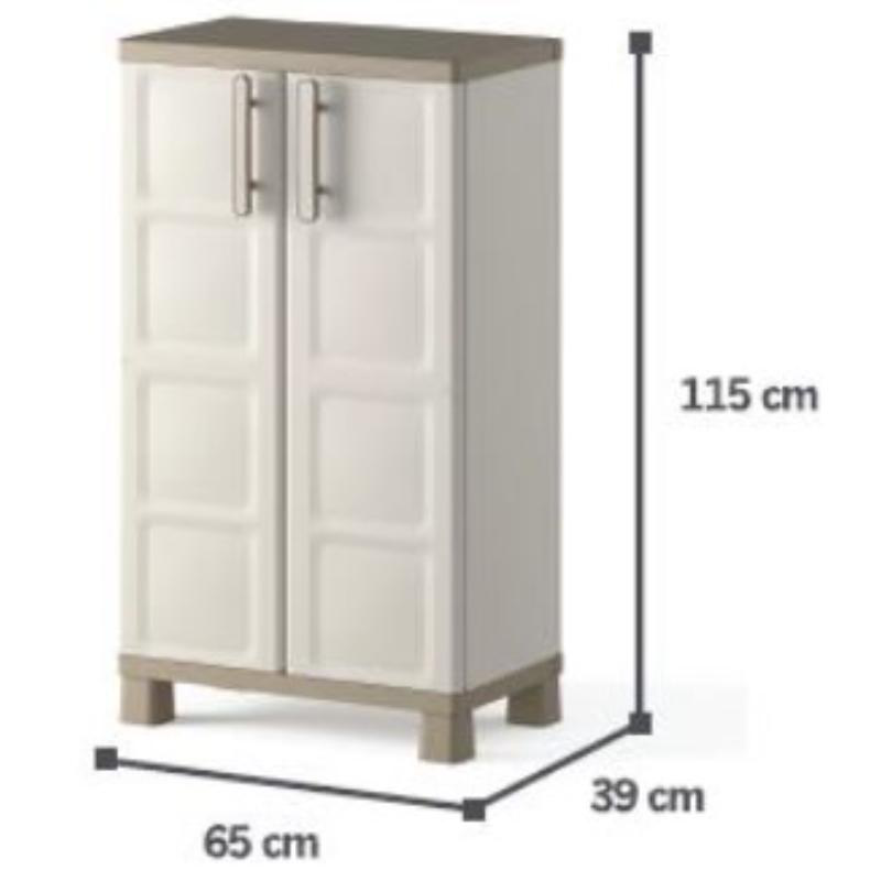 Keter excellence shoe cabinet 65x45x115cm, , medium image number null