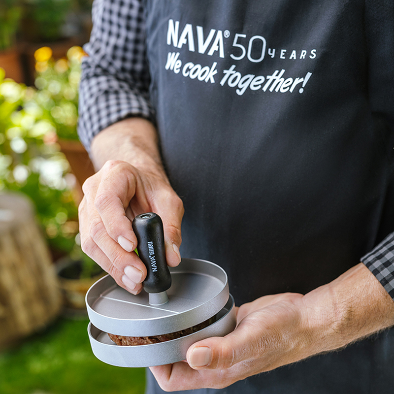 Nava bbq guru aluminium burger press 12cm, , medium-null