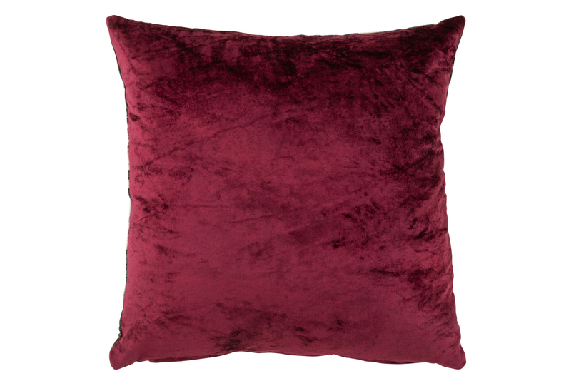 Cushion tropical viscose green/purple, , medium-null