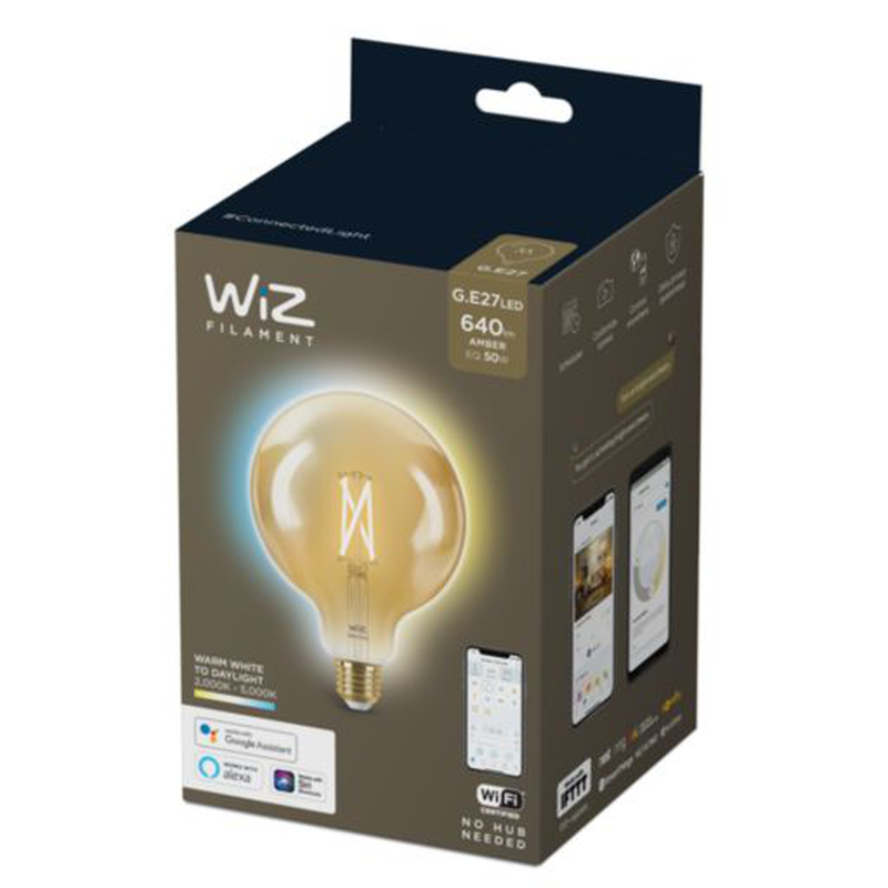 Wiz wi fi 50w g120 e27 amb, , medium-null