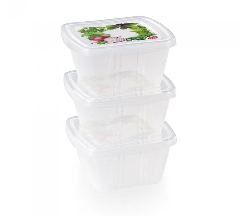 Snips fresh container square 250ml 3pcs, , medium-null