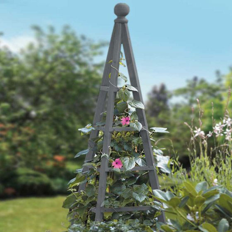 Woodland obelisk column 1.5m slate grey, , medium image number null