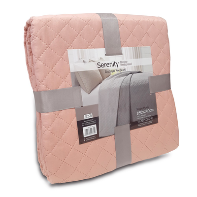 Serenity kouverli ultrasonic 160x240cm peach