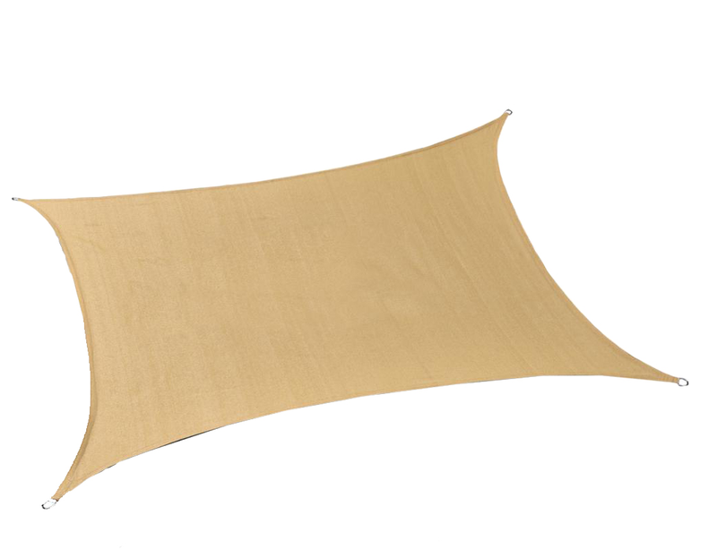 Shade square 3,6x3,6m hdpe 180gr/m2, , medium-null