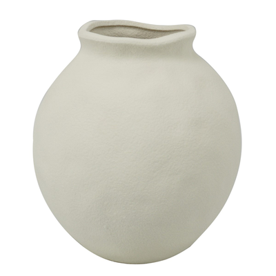 Porcelain big vase in white, , medium